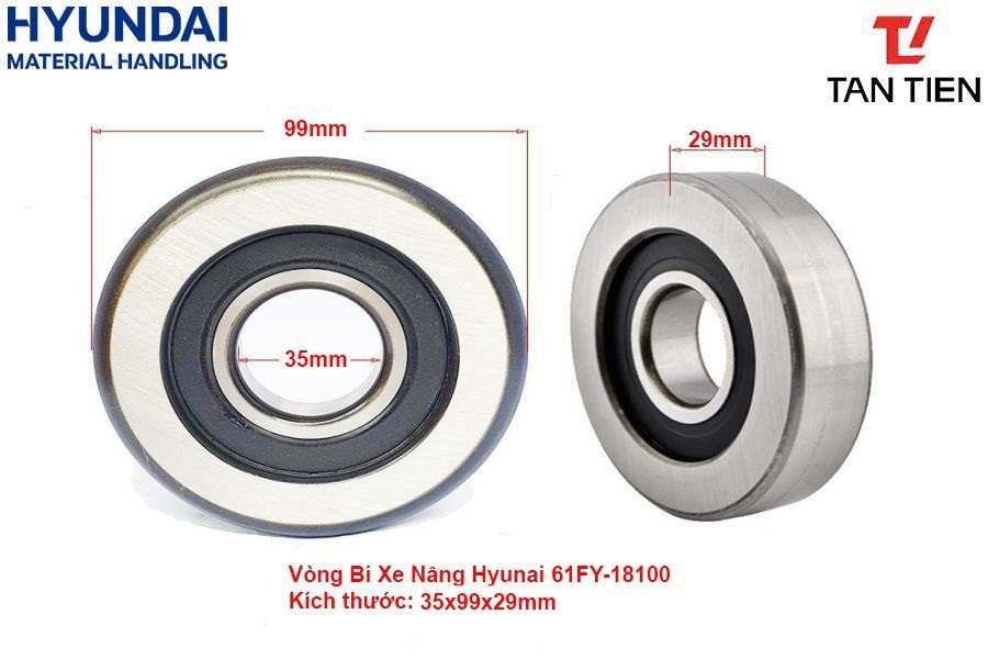 Bạc Đạn Hyundai 61FY-18100